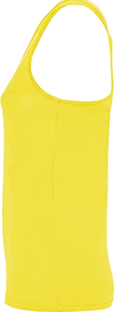 DEBARDEUR SPORT JAUNE FLUO – Image 3