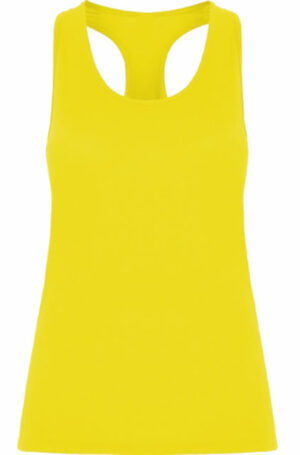 DEBARDEUR SPORT JAUNE FLUO