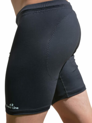 SHORT RAMEUR RENFORCE NOIR