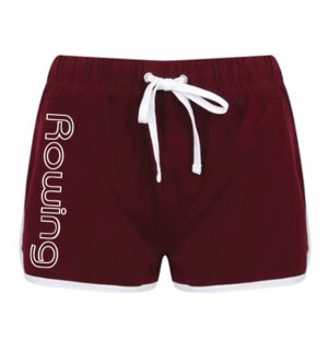 SHORT RETRO FEMME BORDEAUX