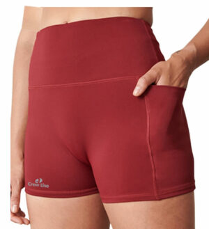 SHORT POCHE BORDEAUX