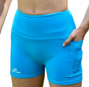 SHORT POCHE TURQUOISE
