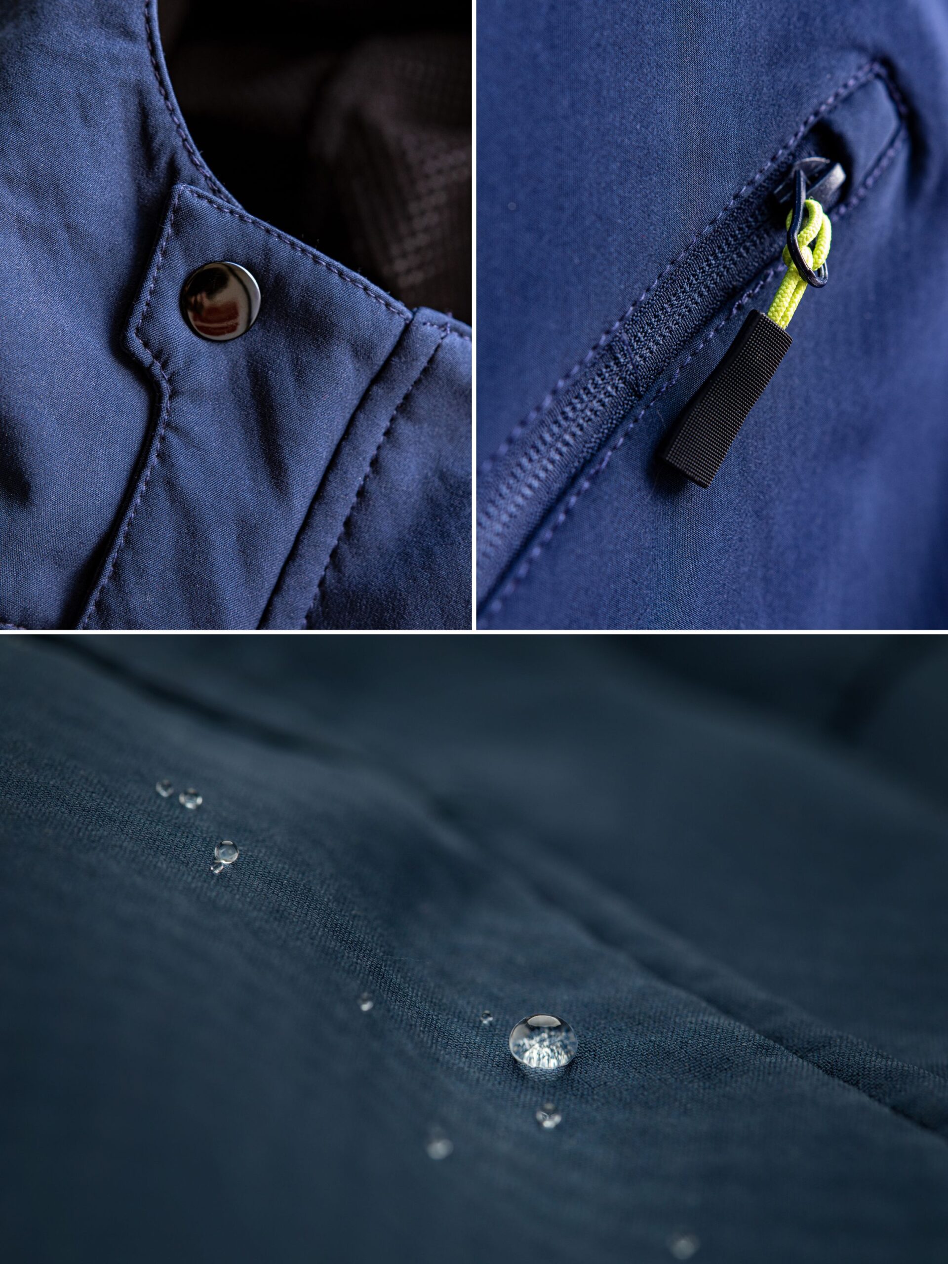 VESTE SOFTSHELL NANO HOMME MARINE – Image 3